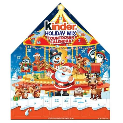 Kinder Holiday Mix Countdown Calendar